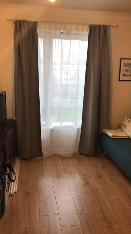 Photo of free Curtain set + hanging poles (Islington N1 (essex road)) #1