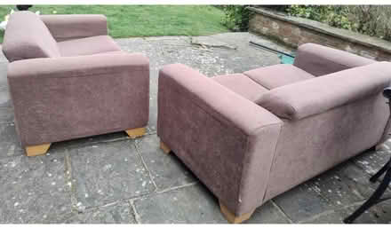 Photo of free Two comfy 2-seater sofas (CT21) #3