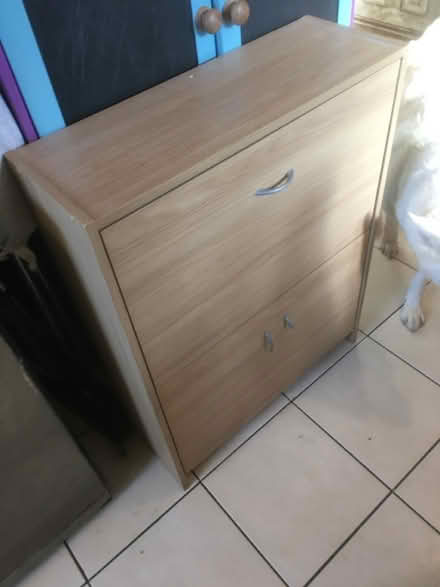 Photo of free Shoe storage cabinet (Boxted CO4) #1