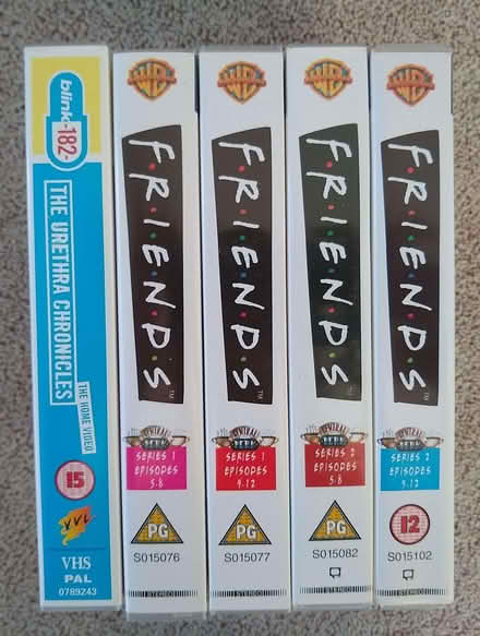 Photo of free Friends & Blink 182 VHS tapes (Kenilworth CV8) #1