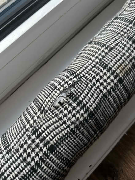 Photo of free Draft excluder, minor repair (HA8 / Edgware) #3