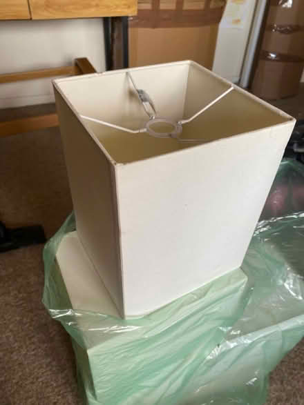 Photo of free Square lamp shades (Windsor Quay, Cardiff CF11) #1