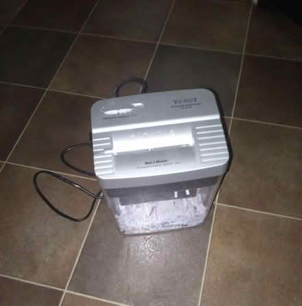 Photo of free Desktop Shredder (MK4 Tattenhoe) #2