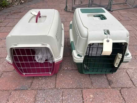 Photo of free Cat/pet carry boxes x2 (Riccall, YO19) #1