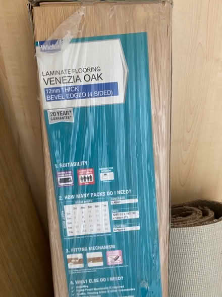Photo of free Laminate Oak Flooring - BRAND NEW (Windsor Quay, Cardiff CF11) #2
