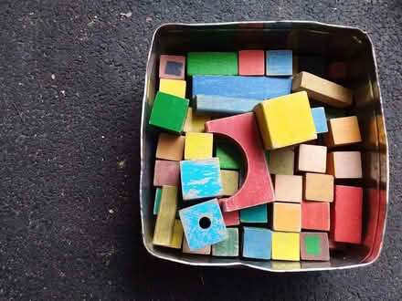 Photo of free Child's building bricks (Woodley RG5) #1