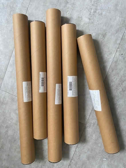 Photo of free Small poster mailing tubes 34-44cm (BN1 7GL) #1