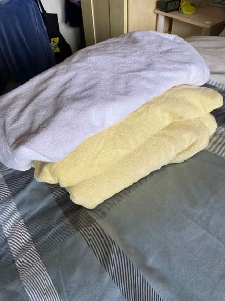 Photo of free Single Bed Waterproof Fitted Sheets (Bedwas CF83) #1