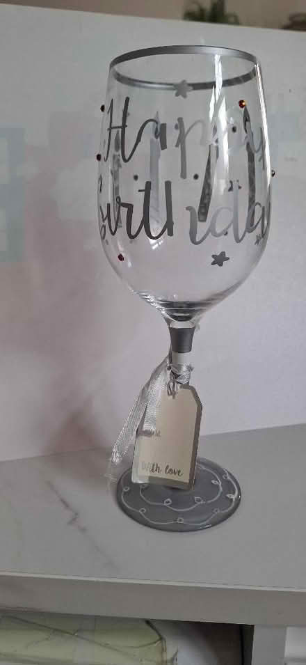 Photo of free Happy birthday glass (Streatham SW16) #1