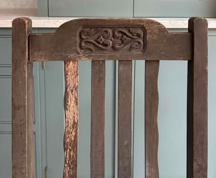 Photo of free 2 antique wooden chairs (East Marden) #4