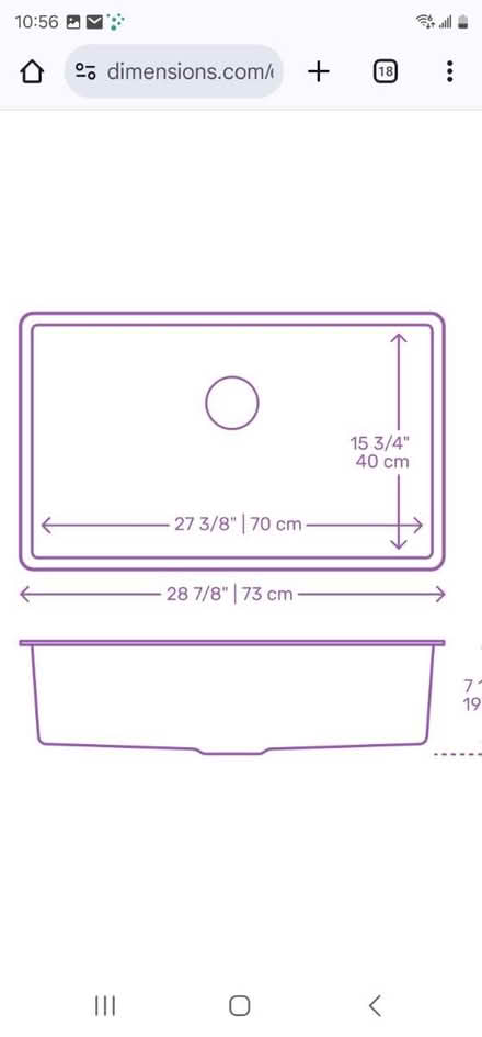 Photo of free Ikea Norrsjön sink (L4A0X9) #4