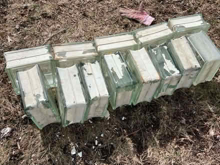 Photo of free 13 Old, Dirty Glass Blocks (5 blocks S of DGSHS) #1