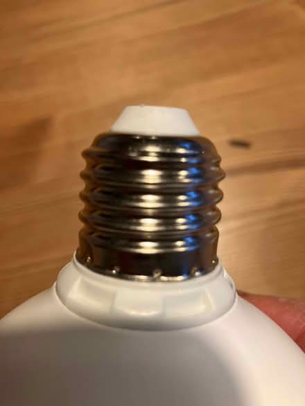 Photo of free Two 16.5W screw-in decorative LED lightbulbs (Eskbank EH22) #3