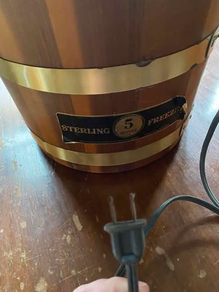 Photo of free Ca 1970s Sterling Ice Cream Maker (Berwyn) #2