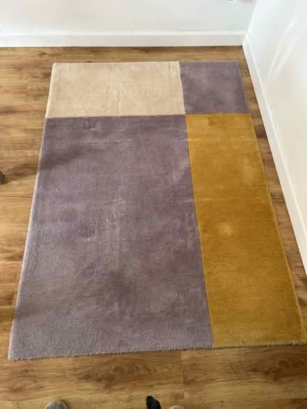 Photo of free 100% wool rug (SN25) #1