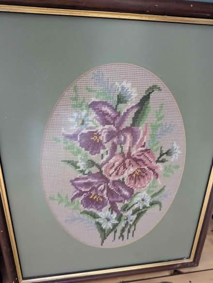 Photo of free 2 needlepoint framed pictures (Rowlands Gill NE39) #2
