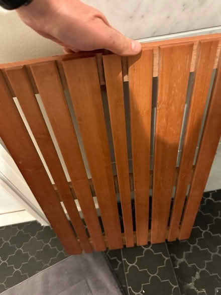 Photo of free Bamboo bath mat (Bloomingdale) #2