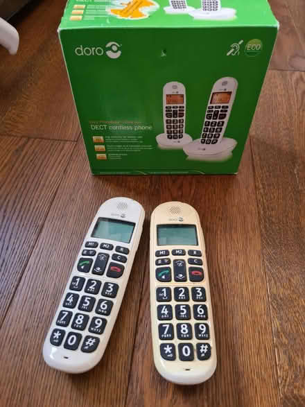 Photo of free Doro PhoneEasy DECT cordless phone (Canary Wharf) #2