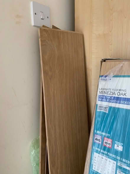 Photo of free Laminate Oak Flooring - BRAND NEW (Windsor Quay, Cardiff CF11) #1