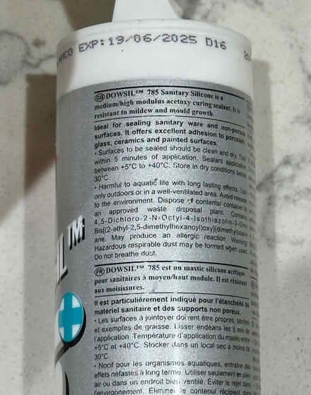 Photo of free Silicone sealant for sanitary ware (East Marden) #2
