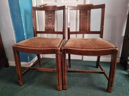 Photo of free Two dining chairs (Egham) #1
