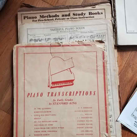Photo of free Old piano sheet music (Ann Arbor Northwest Side) #4