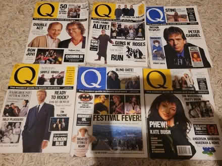 Photo of free Copies of Q magazine from 80s and 90s (Lower Walkley S6) #2