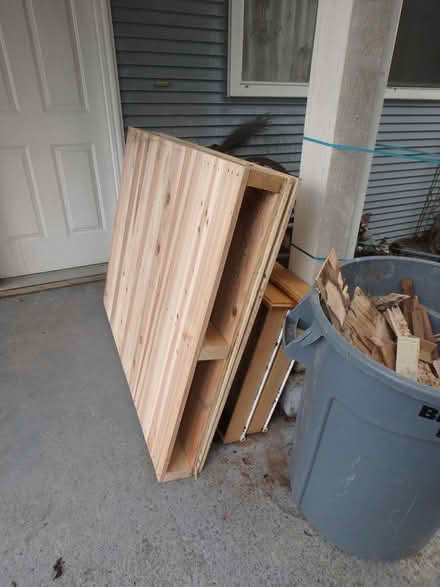 Photo of free Wood pallet and matching plywood (Interbay/Queen Anne) #2
