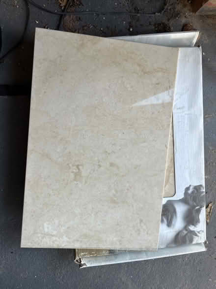 Photo of free 14 x Large Bathroom Tiles 18” x 12” (Riccall, YO19) #1