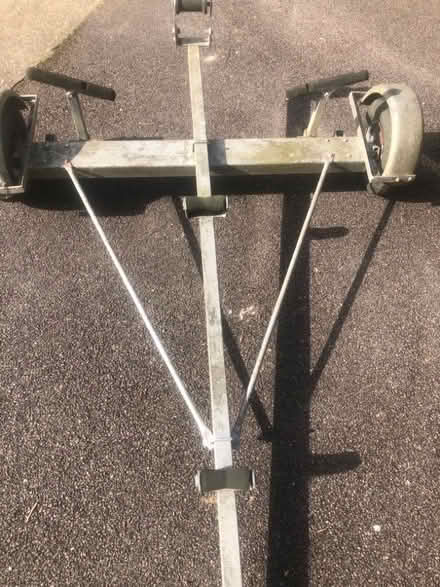 Photo of free Dinghy Road trailer small - 3m longs 1.6m wide (Lymington SO41) #1