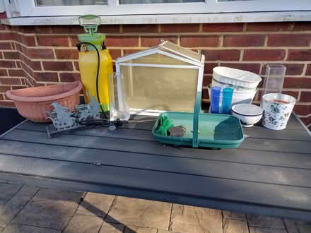 Photo of free Gardening bits and pieces! Including mini greenhouse! (Kinson Village Green Stocks BH10) #1