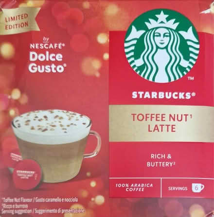 Photo of free 6 x Dolce Gusto Toffee Nut Lattes (Walsall, WS1) #1