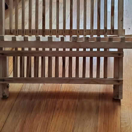 Photo of free Small wood dish drying rack (Ann Arbor Northwest Side) #3