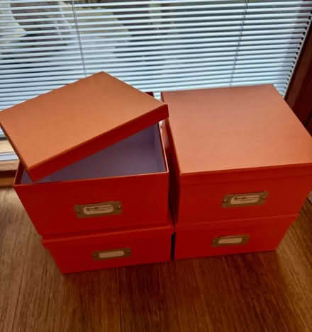 Photo of free Cardboard storage boxes (Micheldever, SO21 3DF) #2