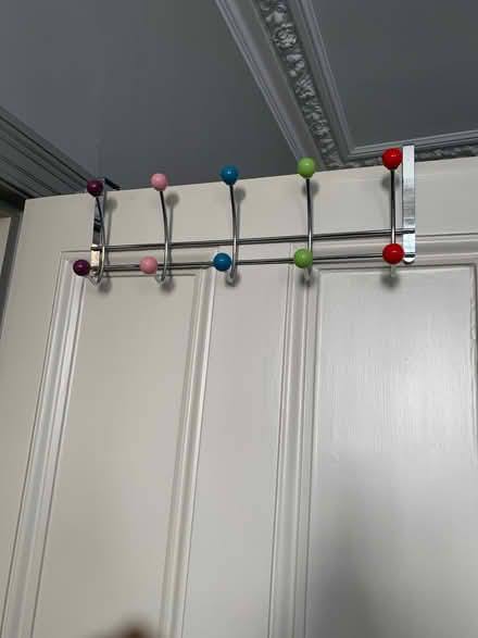 Photo of free Coat hook rack to hang on door (Tooting SW17) #1