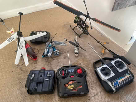Photo of free Assorted R/C helicopters. (Pond Park HP5) #1