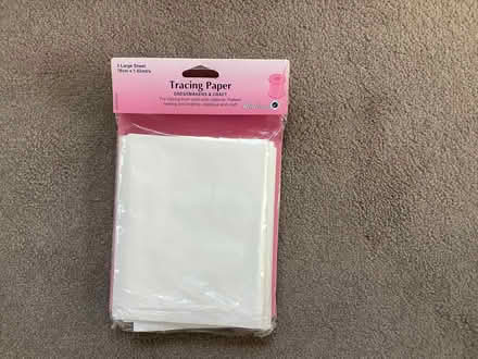 Photo of free Tracing paper for needle craft (West Hitchin SG5) #1