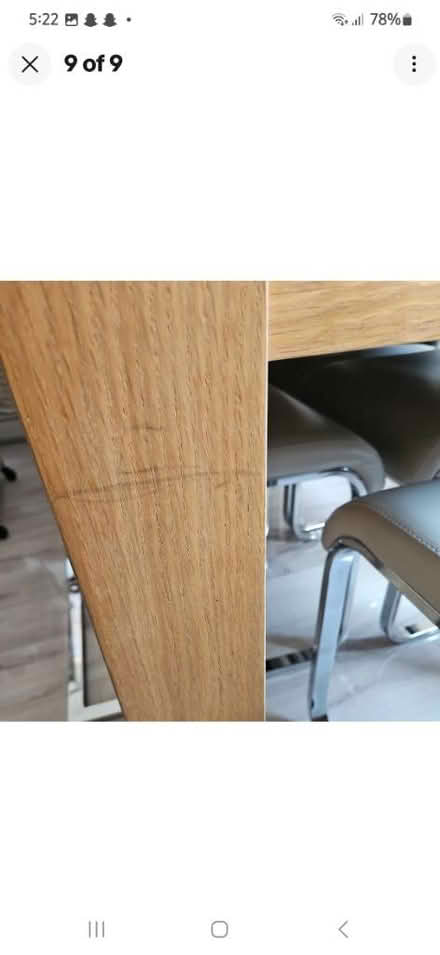 Photo of free Wooden Dining Table 6 seater (NG7 Nottingham) #4