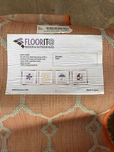 Photo of free Rug for outdoors (Ockbrook DE72) #2