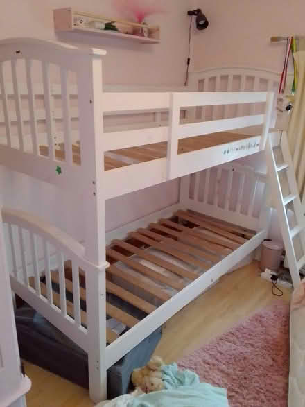 Photo of free Bunk bed and two mattresses (Harton, NE34) #1
