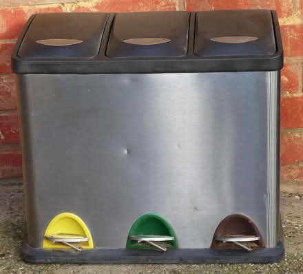 Photo of free Triple pedal bin (North Lowestoft) #1