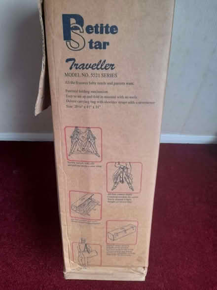 Photo of free Travel Cot (Wotton Pitch GL2) #2
