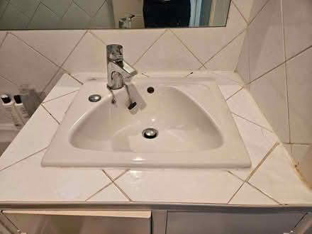Photo of free Basin sink from vanity unit, good condition (Church RG2) #1