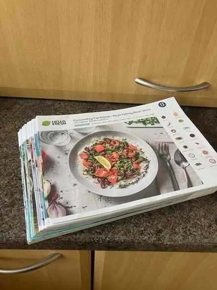 Photo of free Stack of Hello Fresh recipes (Broughton NN14) #1