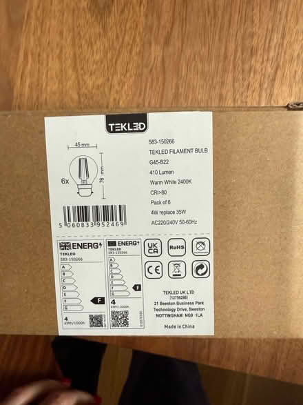 Photo of free B22 lightbulbs (Pimlico, SW1) #4