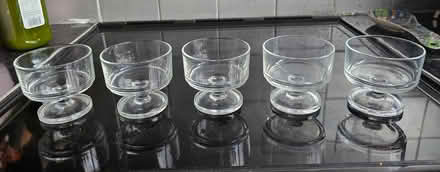 Photo of free 5 Glass Dessert Bowls (Malvern Link WR14) #2