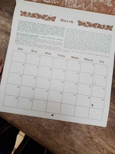 Photo of free 2025 Calendar (Heeley S2) #2
