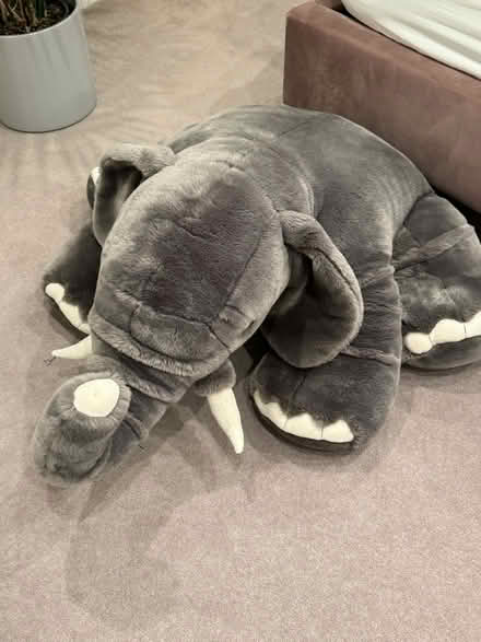 Photo of free Giant Elephant soft toy (Wimbledon park) #1