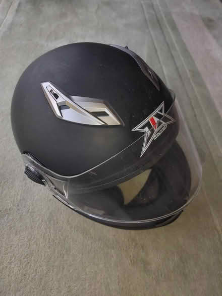 Photo of free Small motorcycle helmet (Purley CR8) #2