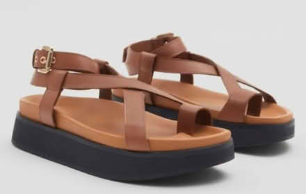 Photo of free Other Stories Brown Leather Sandal (Maryland Station E15) #2